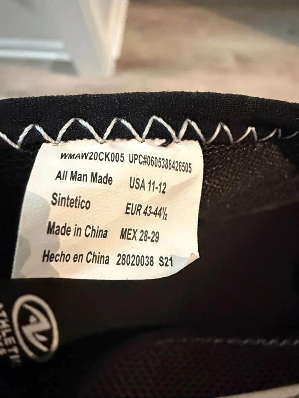Men's Water & Beach Slip-On Shoes - Black and Blue Size 11/12